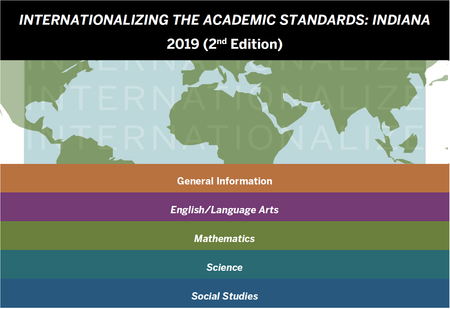 Internationalizing Academic Standards Teaching Resources Publications Resources Center For The Study Of Global Change Indiana University Bloomington